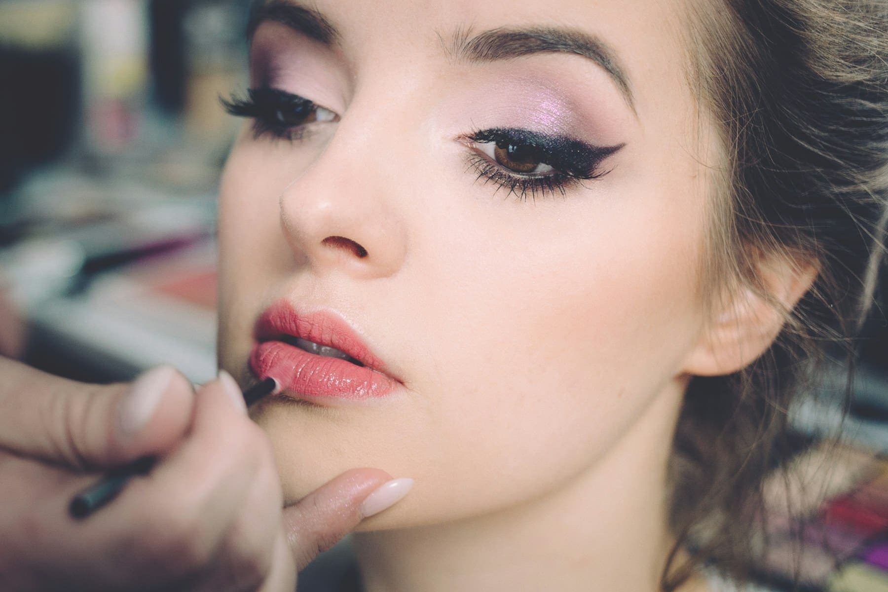 Bridal and groom makeup