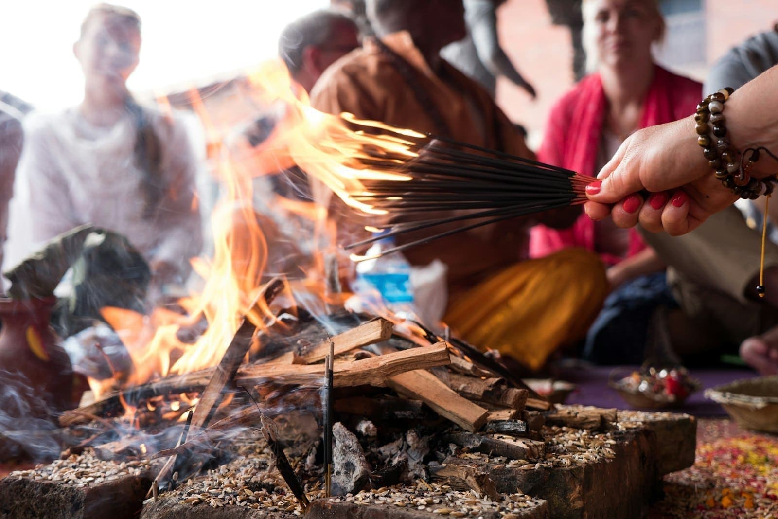 Vivaha homa (fire rites)